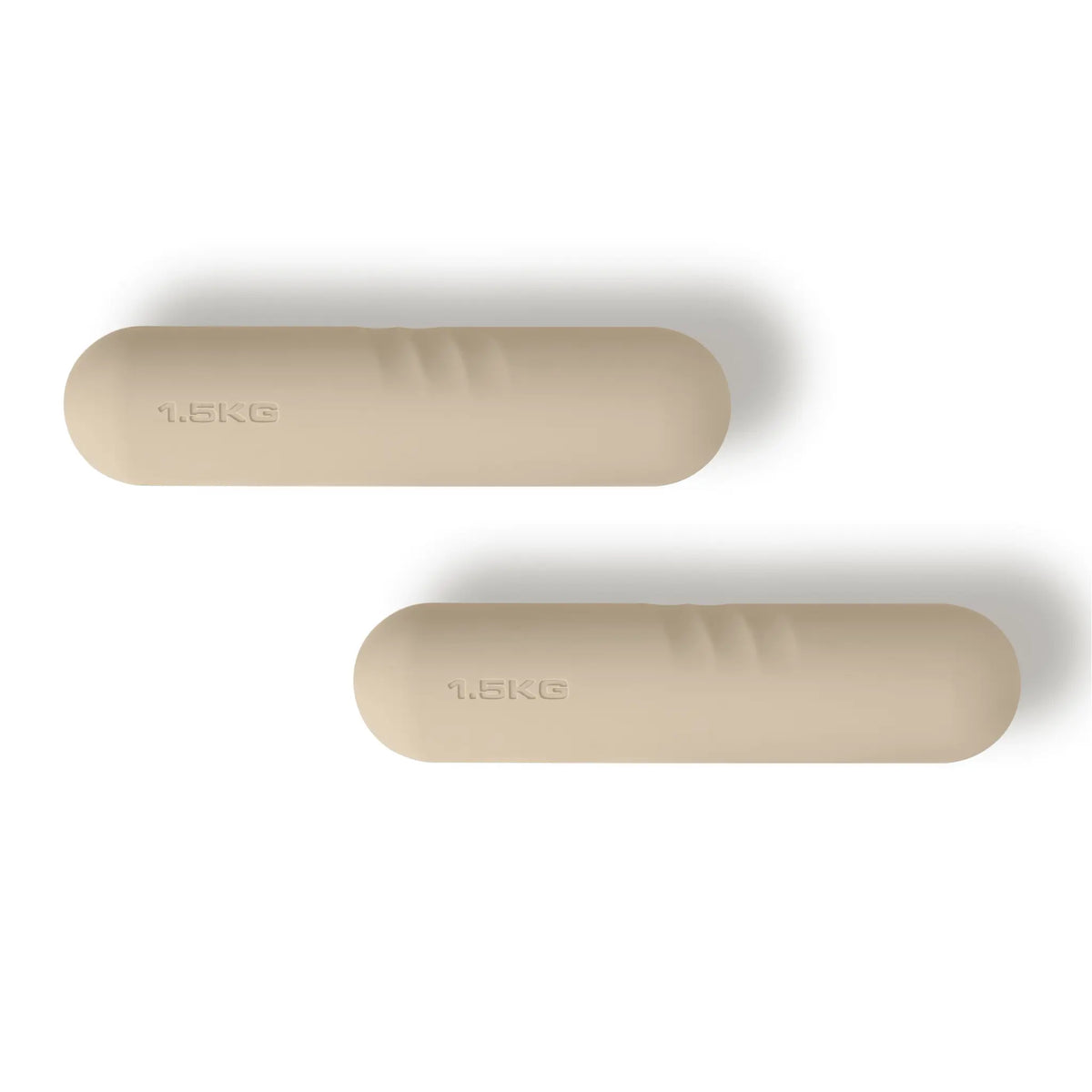 ⚡️ DEWI Fitness Weights - Oat milk 3kg pair - DEWI workout Accessories