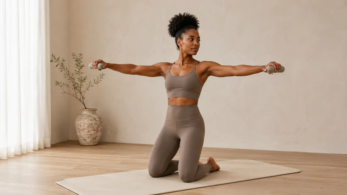 DEWI Fitness Weights - Latte 2kg - DEWI Pilates & Barre Weights